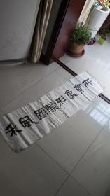 保真书法一张-----扬州书法协会主席 杨小扬书法：禾风等等