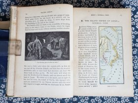 Carpenter's Geographical Reader-ASIA《地理读本-亚洲》（Frank G. Carpenter)，纽约1897年出版，精装19*13厘米，好纸307页, 文中大小插图超180幅，彩色地图8幅（大小不等，全）【第102-161、第257-264页为中国、中国西藏部分，见补图】 ***缺第11、221、245(见图30）、295页(缺4页，中国、中国西藏部分完整)