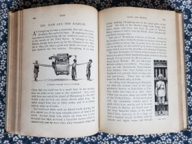 Carpenter's Geographical Reader-ASIA《地理读本-亚洲》（Frank G. Carpenter)，纽约1897年出版，精装19*13厘米，好纸307页, 文中大小插图超180幅，彩色地图8幅（大小不等，全）【第102-161、第257-264页为中国、中国西藏部分，见补图】 ***缺第11、221、245(见图30）、295页(缺4页，中国、中国西藏部分完整)