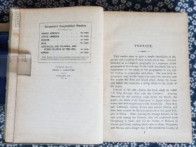 Carpenter's Geographical Reader-ASIA《地理读本-亚洲》（Frank G. Carpenter)，纽约1897年出版，精装19*13厘米，好纸307页, 文中大小插图超180幅，彩色地图8幅（大小不等，全）【第102-161、第257-264页为中国、中国西藏部分，见补图】 ***缺第11、221、245(见图30）、295页(缺4页，中国、中国西藏部分完整)