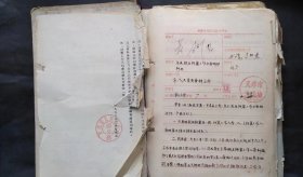 1956年天津文化局档案册   有天津各影院明细，包括经理，秘书，院务主任等及影院公章。有天津历史博物馆，天津文史馆，河北梆子剧团，话剧团，图书馆，科学馆，评剧团，人民出版社，戏曲学校，美术出版社等单位社长，馆长名单及公章，名人有方纪，曹火星，黄钰生等