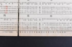 （丁9073）《增补古今书画名家一览》原封1张 古今诸名家印谱鉴 美术书画鉴定 大阪书肆 松云堂藏版 古今书画名家落款印谱 美术名誉大家 南北画各派名家 国画各派名家 书家 浮世绘名家 作品插图 圆山应举 狩野周信 松下鸟石 韩天寿等 落款、印谱 朱文印 白文印 石塚猪男藏 明治四十二年 1909年 79.8*55.2cm