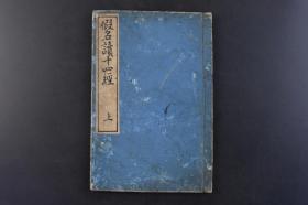 （丁8328）《假名读十四经》和刻本 线装上1册 两点いらかな附 浪华书肆 诚昇堂藏 长泽丹阳轩主人识假名读十四经题言 十四经发挥 滑寿把督、任二脉与十二经合论为十四经，提出十四经概念，著有《十四经发挥》。对后世针灸学的发展产生了深远影响，流传到了日本之后，日本的针灸医学也开始盛兴起来。因任、督两脉不仅有各自的专穴（其他六奇经的穴位都依附于十二经中），而且与十二经关系密切，故常相提并论，合称十四经