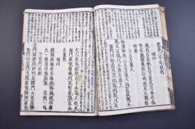 （己4615）校正评注《鳌头无门关》和刻本 线装1册全  宝历二壬甲年孟春 （1752年）重雕《无门关》全称《禅宗无门关》 宋·无门慧开撰 是从诸禅籍中拈提佛祖机缘之公案古则四十八则 加上评唱与颂而成本 尺寸 26*18CM