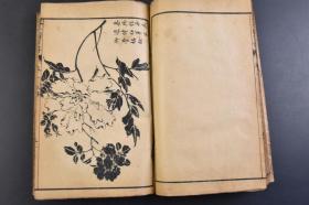 （丁5240）宇内诸名家合订《芥子园画传》3册 上海千顷堂原稿 发文新书局石印  原稿复印  青在堂兰谱、兰谱 花卉草虫谱 花卉翎毛谱 模仿名家为主 深入浅出循循善诱 令人读之如醍醐灌顶顿开茅塞 在中国的画坛上流传广泛影响深远孕育名家施惠无涯者 芥子园画谱 当之无愧也