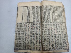 W   清  木刻  文在堂刻本  务本堂  薛天元记  《小学集注》  存卷六    一册全！！！