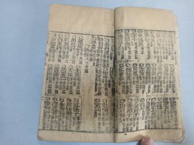 W  清代  益智山房梓   中医药古籍   李东垣先生编辑  四和堂《繍像珍珠囊药性赋》  上下卷一厚册全！！！