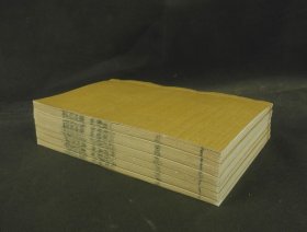 【重装加衬】【清代文学派大师著名散文家姚鼐文集】 清精刻本【惜抱轩笔记】八卷六厚册全，白纸大开本，清古文学派大师，著名散文家姚鼐文集，姚鼐，清代著名散文家，與方苞、劉大櫆並稱為“桐城三祖”。开本宏阔，刻印如此清晰很少见，方字精刊，墨色漆黑。藏家架上珍本。