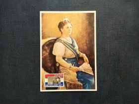 《外国集邮品收藏：荷兰1990年荷兰女王玛丽亚邮票极限片   商品如图》澜2405-18