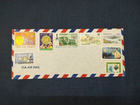 《外国集邮品收藏： 菲律宾1980年左右动物 狗 建筑 风景 通信 名人 帆船邮票贴票封 商品如图》澜2402-13