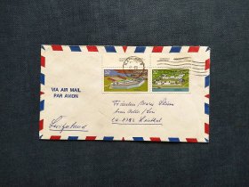 《外国集邮品收藏：加拿大1980年左右 威廉城堡 亨利城堡建筑邮票实寄封 商品如图》澜2404-3