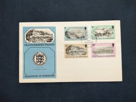 《外国集邮品收藏：英国1982年帆船 风景 港口 自然风景邮票首日封  商品如图》澜2403-31