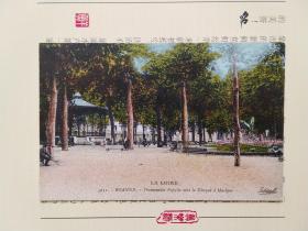 《外国集邮品收藏保真：早期欧洲1908年左右旅游自然风景百年原版彩色明信片》澜2111-23