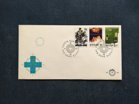 《外国集邮品收藏： 荷兰1993年医疗卫生  里登德炮兵团骑兵 植物 昆虫邮票首日封 商品如图》澜2403-8