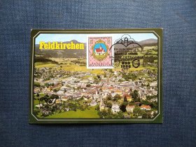 《外国集邮品收藏： 奥地利1988年菲尔特吉尔辛建筑邮票极限片  商品如图》澜2402-19
