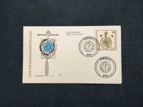 《外国集邮品收藏： 德国1992年时钟 挂钟邮票首日封  商品如图》澜2402-19