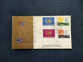 《外国集邮品收藏： 联合国1981年可再生资源 新型能源邮票首日封 商品如图》澜2402-19
