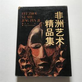 非洲艺术精品集 —— 天津人民美术1993年一版一印，精装