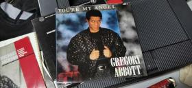 国外购回，7寸黑胶唱片，Gregory Abbott--You're my angel