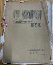 L6029 【中國(guó)地質(zhì)科學(xué)院地質(zhì)研究所的研究員李子舜?、于菁珊專(zhuān)場(chǎng)】李子舜政治學(xué)習(xí)、會(huì)議記錄資料94頁(yè)：批L批孔學(xué)習(xí)筆記、國(guó)家計(jì)委如何搞批L批孔、清華大學(xué)座談會(huì)、余靜賢、黃枝高、蘇德英等人討論文件紀(jì)要，滿(mǎn)滿(mǎn)的時(shí)代感