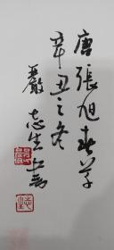 严志生书法横幅 春草青青万里馀, 严志生，1959年生，江苏南通人，无锡书法专科学校结业，现为省书协会员，市书协会员，崇川区老年大学书法老师，港闸开发区书法协会会长，润苗书法培训班辅导老师，唐闸书画院特聘书法家，江通书画苑特聘书法家、艺术委员会委员。