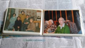 原北京大学党委书记王学珍旧藏早期相册，内有彩色照片27张。