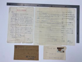 文学家自传文献:刘凤艳(郑州大学中文系)、姜天民(1952-1990,湖北省作家协会副主席)、聂震宁(1951-,漓江出版社社长,广西作家协会副主席,出版家、作家,编审) 致 孙瑞珍 信札 三通 四页 合售【250917 23】
