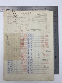 中央实验歌剧院文献：1956年  中央实验歌剧院 马祥麟、白云生、戴爱莲 等 多人 钤印 领取 煤帖费 清单 【240523 14】