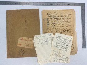 钟-惠-澜（1955年院士，医学家）旧藏：六、七十年代 钟-惠-澜 手稿 杂稿 八页 合售 【250618 34】