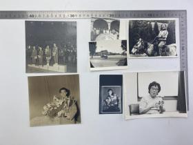 邱钟惠（1935-，中国第一个女子世界冠军，著名乒乓球运动员）旧藏： 邱钟惠 照片 及 1959年 联邦德国多特蒙德 第25届世界乒乓球锦标赛 庄则栋照片  （画面其清晰 应为 原底片冲洗，且与网络常见流传照片不同） 一组 【231026 26】