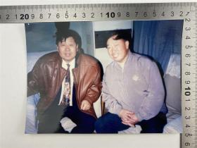 吕长林旧藏：马季签名卡及合影照片一张（具体如图）【211118C 22】