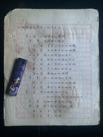 民国三十年代《地租理论的发展之研究》手稿，厦门大学流出，未见出版，市场罕见民国手写经济巨著稿本，对当前热点之土地财政研究的文献参考价值不言而喻。稿本完整内容精彩，书法好品相好，馆藏级别藏品，识者宝之。181页