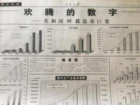 人民日报2004年9月27日 -  中共中央关于加强党的执政能力建设的决定 / 图表新闻：共和国55载沧桑巨变 / 任长霞等荣获“我喜爱的十大人民警察”称号  16版全