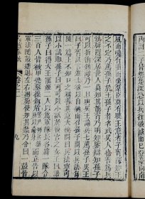 清刻本【吴越春秋】六册一套全，所记载的内容以春秋末年至战国初期吴越争霸的历史事实为主干，上溯夏禹，下迄两汉，旁及诸侯列国，对这一历史时期吴越地区的政治、经济、军事、天文、地理、历法、语言等多有所涉及，被誉为“地方志鼻祖”。