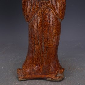 唐三彩雕塑瓷绞胎侍女  ----  高40厘米
