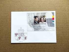 【集邮品收藏拍卖  列支敦士登1995年太子和苏菲公爵结婚邮票小型张首日封  商品如图】集2403-15