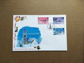 【集邮品收藏拍卖 英国1985年新年好圣诞节邮票首日封  商品如图】集2402-25