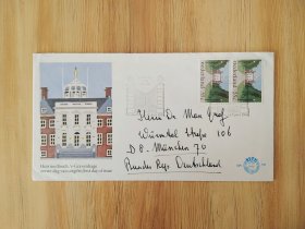 【荷兰1981年风景建筑邮票实寄封  商品如图】集2312-25
