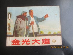 连环画《金光大道（2）》1973年.，一版一印，人民美术出版社，品自定如图