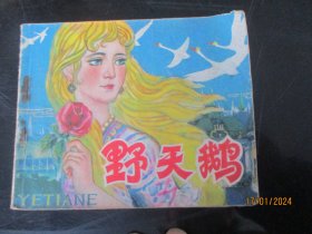 品好连环画《野天鹅》1981年，1册全。一版一印，北京出版社，品自定如图
