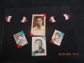 60年代，老相片，4张合拍，品好以图为准。