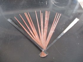 竹扇骨1把，品好如图