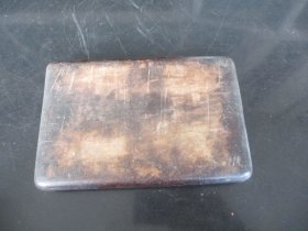 书房用品，木砚台盒，长17cm11cm高2cm，品以图为准。