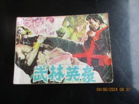 品好连环画《武林英豪》1984年，1册全，一版一印，江西人民出版社，品好如图。