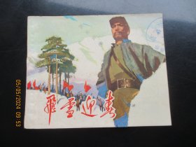 直版连环图《飞雪迎春》1974年，1册全，一版一印，江西人民出版社，品好如图。