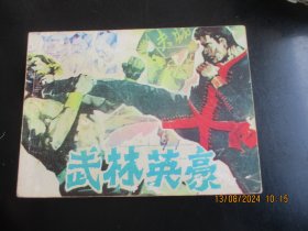 直版连环画《武林英豪》1984年，1册全，一版一印，江西人民出版社，品好如图。