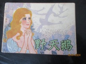 品好连环画《野天鹅》1981年，1册全，一版一印，天津人民美术出版社，品好如图。