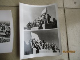 新华通讯社新闻展览照片《隆重纪念伟大的领袖和导师毛主席逝世一周年及毛主席纪念堂落成典礼大会》1977年，19张合拍，品好如图。