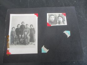 60年代，老相片，2张，品好以图为准。