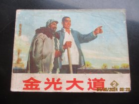 品好连环画《金光大道（2）》1973年，一版一印，人民美术出版社，品自定如图